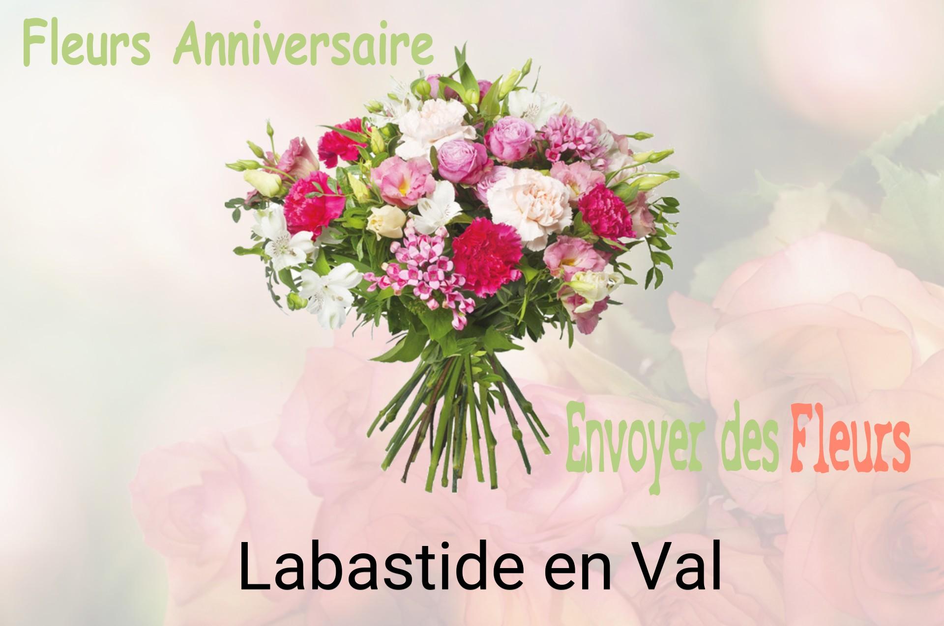 Bouquet de fleurs d’anniversaire livré à Labastide-en-Val