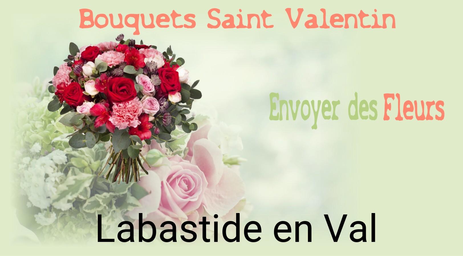 Roses de Saint-Valentin livrées à Labastide-en-Val